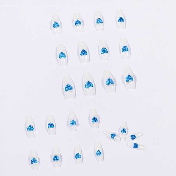 12 Sizes-24 Pcs Press On Nails JP1056
