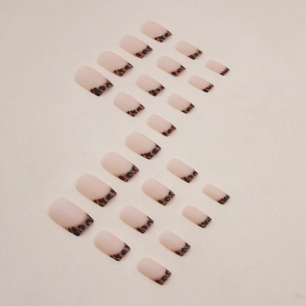12 Sizes-24 Pcs Press On Nails W1437