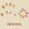 12 Sizes-24 Pcs Press On Nails Y1404