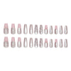 12 Sizes-24 Pcs Press On Nails Z1315