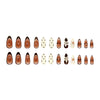 12 Sizes-24 Pcs Press On Nails Z1248
