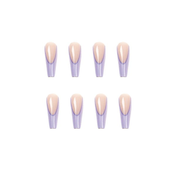 12 Sizes-24 Pcs Press On Nails JP1732