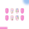 12 Sizes-24 Pcs Press On Nails C1639