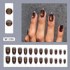 12 Sizes-24 Pcs Press On Nails W1398