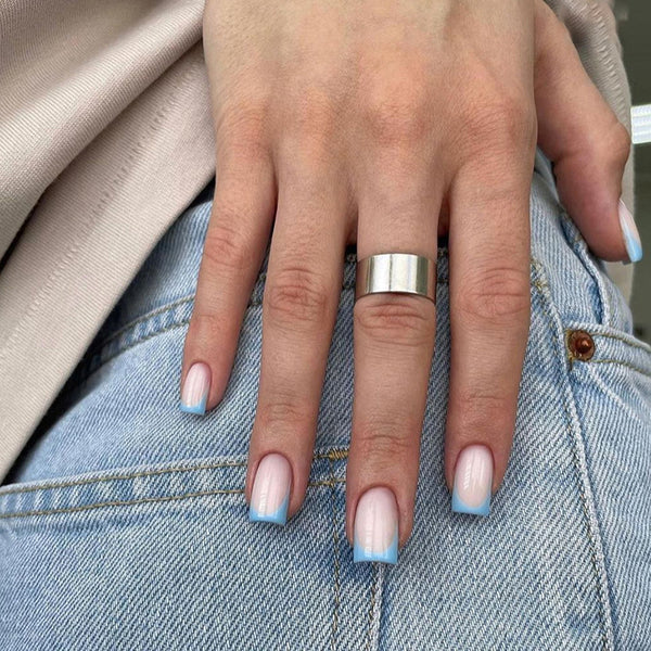 12 Sizes-24 Pcs Press On Nails W1227