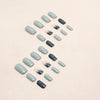 12 Sizes-24 Pcs Press On Nails W760