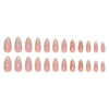 12 Sizes-24 Pcs Press On Nails W1740