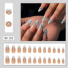 12 Sizes-24 Pcs Press On Nails W1583