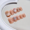 12 Sizes-24 Pcs Press On Nails R857