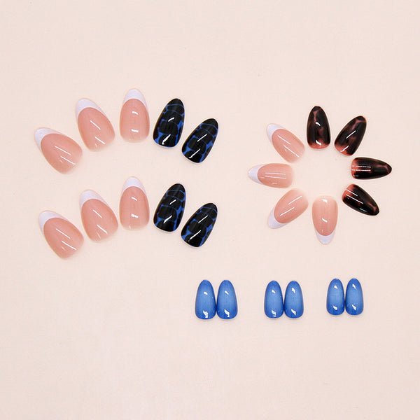 12 Sizes-24 Pcs Press On Nails W2058