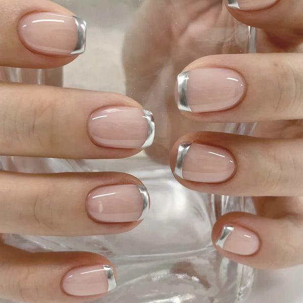 12 Sizes-24 Pcs Press On Nails JP4113