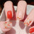 12 Sizes-24 Pcs Press On Nails W2043