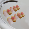 12 Sizes-24 Pcs Press On Nails Z898