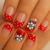 12 Sizes-24 Pcs Press On Nails Y1976