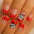 12 Sizes-24 Pcs Press On Nails Y1976