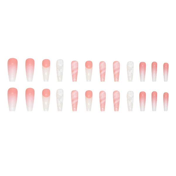 12 Sizes-24 Pcs Press On Nails W320