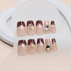 12 Sizes-24 Pcs Press On Nails Z837