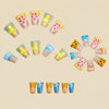 12 Sizes-24 Pcs Press On Nails Y1474