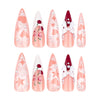 12 Sizes-24 Pcs Press On Nails JP3392