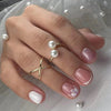 12 Sizes-24 Pcs Press On Nails W1258