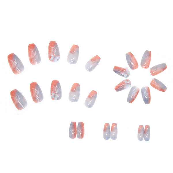 12 Sizes-24 Pcs Press On Nails Z337