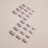12 Sizes-24 Pcs Press On Nails W1471