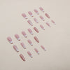 12 Sizes-24 Pcs Press On Nails Z524
