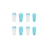 12 Sizes-24 Pcs Press On Nails W169