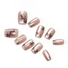 12 Sizes-24 Pcs Press On Nails SP131