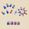 12 Sizes-24 Pcs Press On Nails Y842