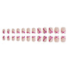 12 Sizes-24 Pcs Press On Nails C246