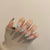 12 Sizes-24 Pcs Press On Nails W002