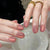 12 Sizes-24 Pcs Press On Nails JP3093