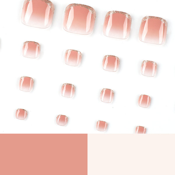 12 Sizes-24 Pcs Press On Nails JP2436
