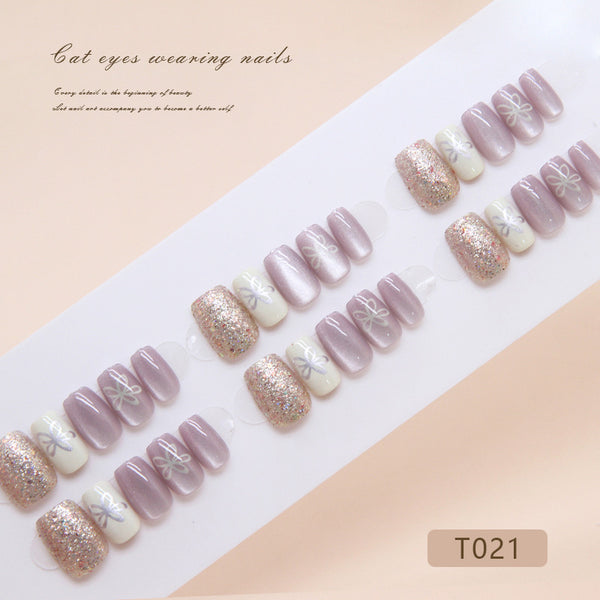 30 Pcs Press On Nails T021