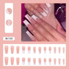12 Sizes-24 Pcs Press On Nails W100