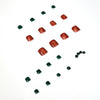 12 Sizes-24 Pcs Press On Nails JP1186