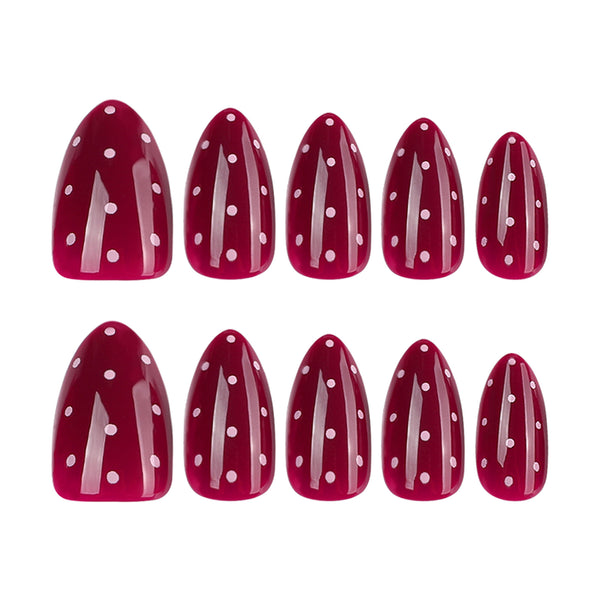 12 Sizes-24 Pcs Press On Nails JP4567