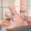 12 Sizes-24 Pcs Press On Nails nail-accessory