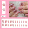 12 Sizes-24 Pcs Press On Nails W1217