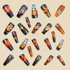 12 Sizes-24 Pcs Press On Nails Y892