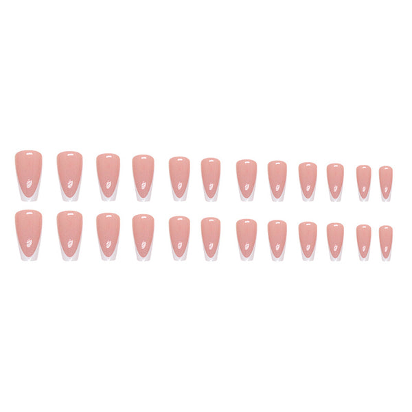 12 Sizes-24 Pcs Press On Nails W1040