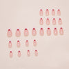 12 Sizes-24 Pcs Press On Nails W2182