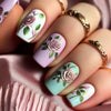 12 Sizes-24 Pcs Press On Nails Y638