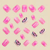 12 Sizes-24 Pcs Press On Nails Y126