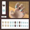 12 Sizes-24 Pcs Press On Nails R949
