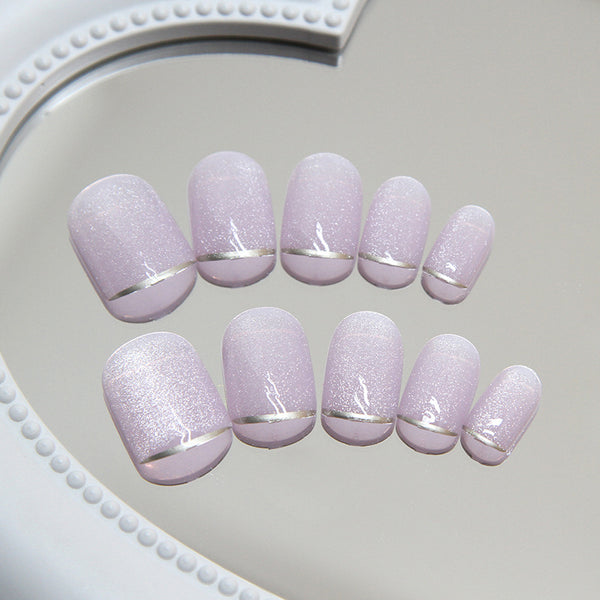 12 Sizes-24 Pcs Press On Nails MY028