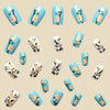 12 Sizes-24 Pcs Press On Nails Y545