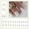 12 Sizes-24 Pcs Press On Nails W1004