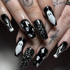 12 Sizes-24 Pcs Press On Nails Y201